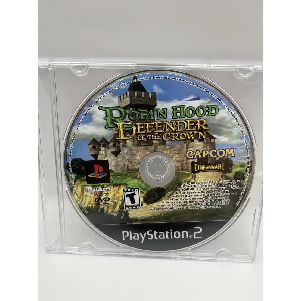 2003 Robin Hood Defender of the Crown PS2 PlayStation 2 Disc Only